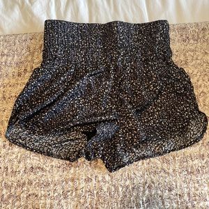 FP Movement Black & Purple Speckled Shorts - Never Worn!